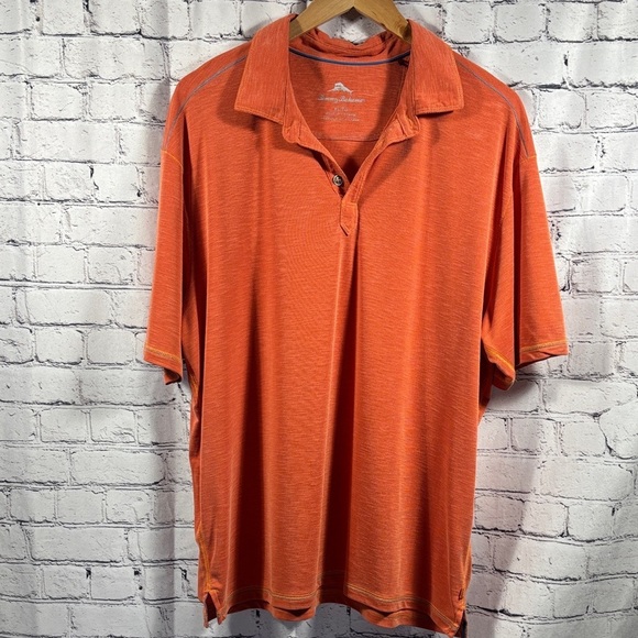 Tommy Bahama Other - Tommy Bahama Orange Polo Shirt